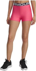 Женские короткие шорты Under Armour HeatGear Armour, Super Pink/White