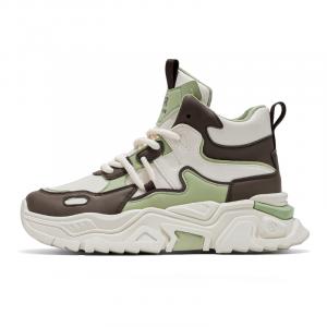 PNKE Высокие кеды мужские бежево-коричневые, цвет Beige Brown