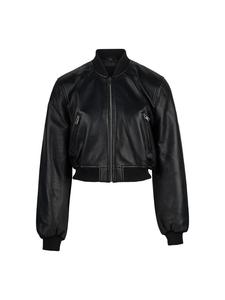 Trueprodigy Бомбер Paola черного цвета