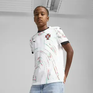 Футболка детская Puma Portugal FPF Away, белый