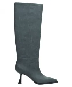 Сапоги-Шпильки до колена Estro, серый