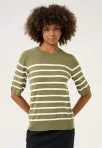 Джемпер cuannemette ss Culture, Dusky Green Stripe