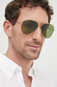 Солнцезащитные очки 0RBR0101S Ray-Ban, золото