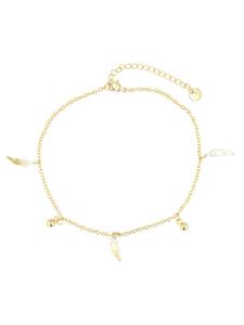 Adeliás Женский кулон из нержавеющей стали в золотом исполнении