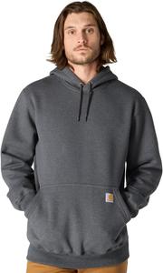 Толстовка Carhartt мужская Rain Defender Loose Fit Heavyweight, Carbon Heather