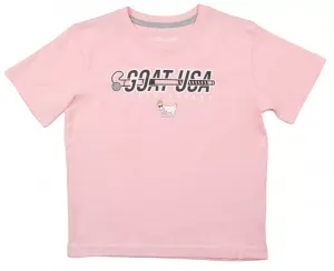 Футболка GOAT USA Youth Showtime для хоккея на траве, розовый