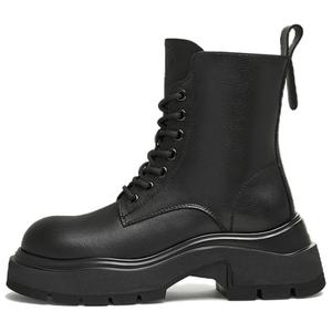 TATA Короткие женские сапоги Martin до середины голени, черные