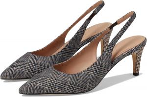 Туфли Cole Haan Vandam Sling Back Pump 65 mm, цвет Multi Plaid Textile