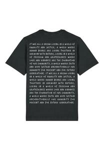 Футболка с принтом IT WAS ALL A DREAM BACK HEAVYWEIGHT Mira Paris, цвет Washed Black