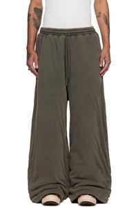 Lu'U Dan Серые уплотненные бонтаны спортивные штаны