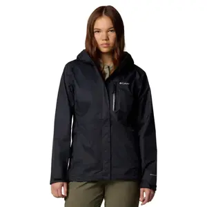 Женская дождевая куртка Columbia Pouring Adventure, черный