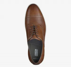 Мужские туфли Johnston & Murphy Brody Cap Toe, коричневый
