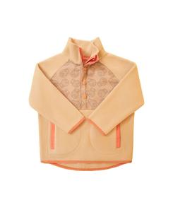 Детская флисовая куртка на молнии, средний слой из флиса Roarsome, Orange