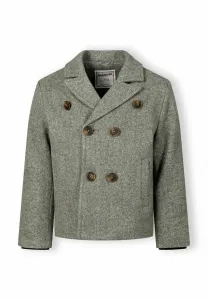 Двубортное короткое пальто с воротником Minoti, Grey