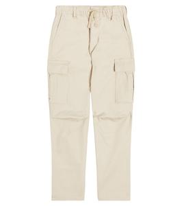 Брюки карго из хлопка Polo Ralph Lauren Kids, бежевый