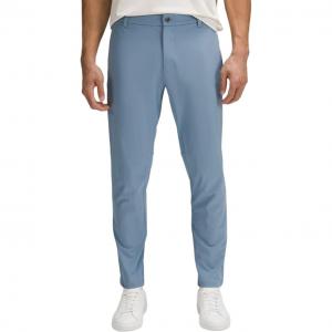 Брюки повседневные ABC Warpstreme Мужские Lululemon, Обсидиановый черный/Обсидиановый черный