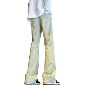 Джинсы унисекс D&W, желтый