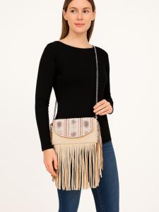 COLLEZIONE ALESSANDRO Сумка через плечо 'Apache' в бежевом цвете