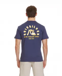 Мужская футболка с коротким рукавом Shadow Block Quiksilver, синий