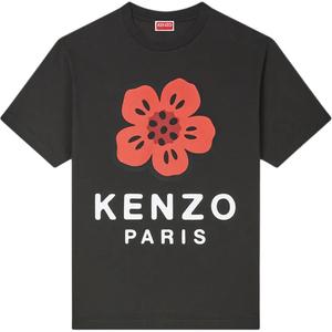 Футболка Boke Flower Printed Crewneck KENZO, черная