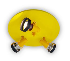 Потолочный светильник 35x35x15 см, желтый