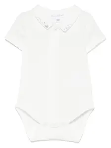 Боди с вышитым логотипом Tartine Et Chocolat, белый