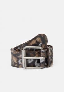 Ремень Carhartt WIP WILD DOG BELT, Brown/Silver-Coloured/Brown