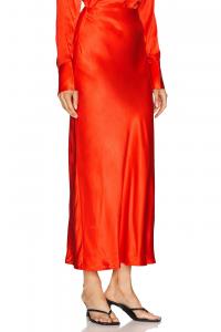 Юбка миди от марианны ноэми L'Academie, красный