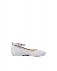 Балетки для девочки с браслетом плюмети Pisamonas, серый