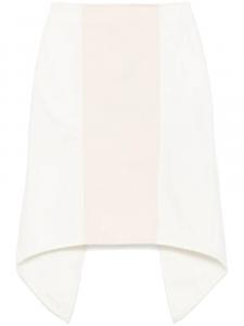 JW Anderson многослойная юбка миди, белый