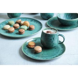 Комплект посуды для завтрака CARELLIA, из каменной керамики, сервиз Mäser, синий