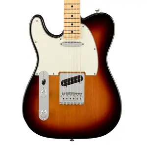 Fender Player Telecaster для левшей (ДЕМО) - 3-цветный солнечный взрыв с грифом из клена