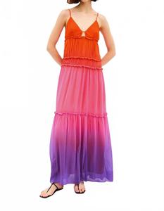 Платье Антонеллы в фиолетовом цвете Rails, Violet Dip Dye