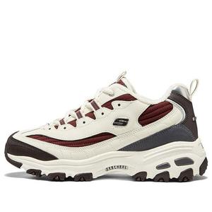 Кроссовки d'lites zip along shoes 'white burgundy grey' Skechers, белый