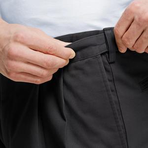 Шорты чинос со складками, 9 дюймов, с удобной талией и большой высотой, без глажки Lands' End