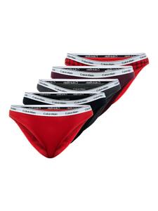 Трусики Calvin Klein Underwear, Dark Grey/Blackberry/Red/Black