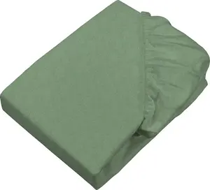 Простыня на резинке фланель меланж Setex