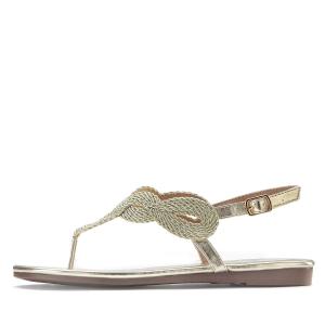 LASCANA Сандалии T-Bar в цвете Gold