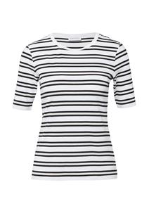 COMMA Футболка в черном и белом цветах