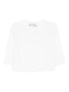 Вышитый кардиган Tartine Et Chocolat, белый