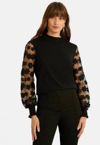 Джемпер Love & Roses REGULAR FIT, Black D Flower/Black