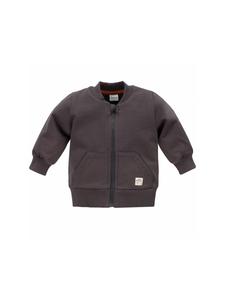 Детская куртка с собакой серого цвета Pinokio