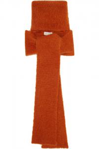 Dries Van Noten Оранжевый техно-шарф