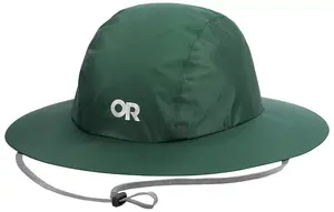 Шляпа с полными полями для исследований на открытом воздухе, гелиевый дождь Outdoor Research, цвет Grove