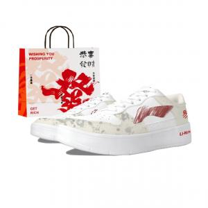 Li Ning Плавающая лодка Производство кроликов кунг-фу, Danmo Bai Li, Сумка для покупок из синтетической кожи