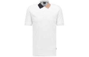 HUGO BOSS Белая поло для мужчин