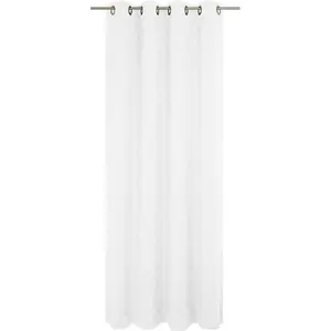 Шторка Westport с люверсами, 1 шт. Wirth, белый