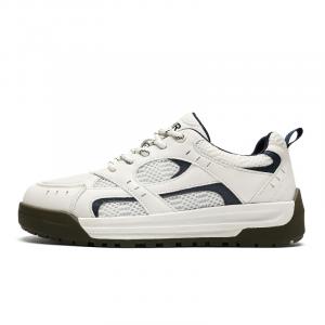 ZHR Низкие женские кроссовки белого и синего цвета