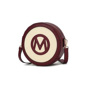 Женская круглая сумка-кроссбоди Acacia от Mia K MKF, Wine