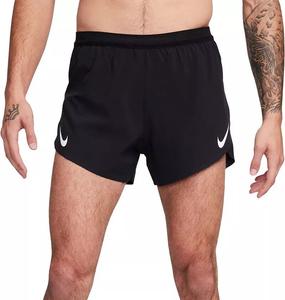 Мужские шорты с короткой подкладкой Nike Dri-FIT ADV AeroSwift 4 дюйма, черный